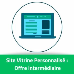 Site Vitrine Personnalisé - Offre intermédiaire